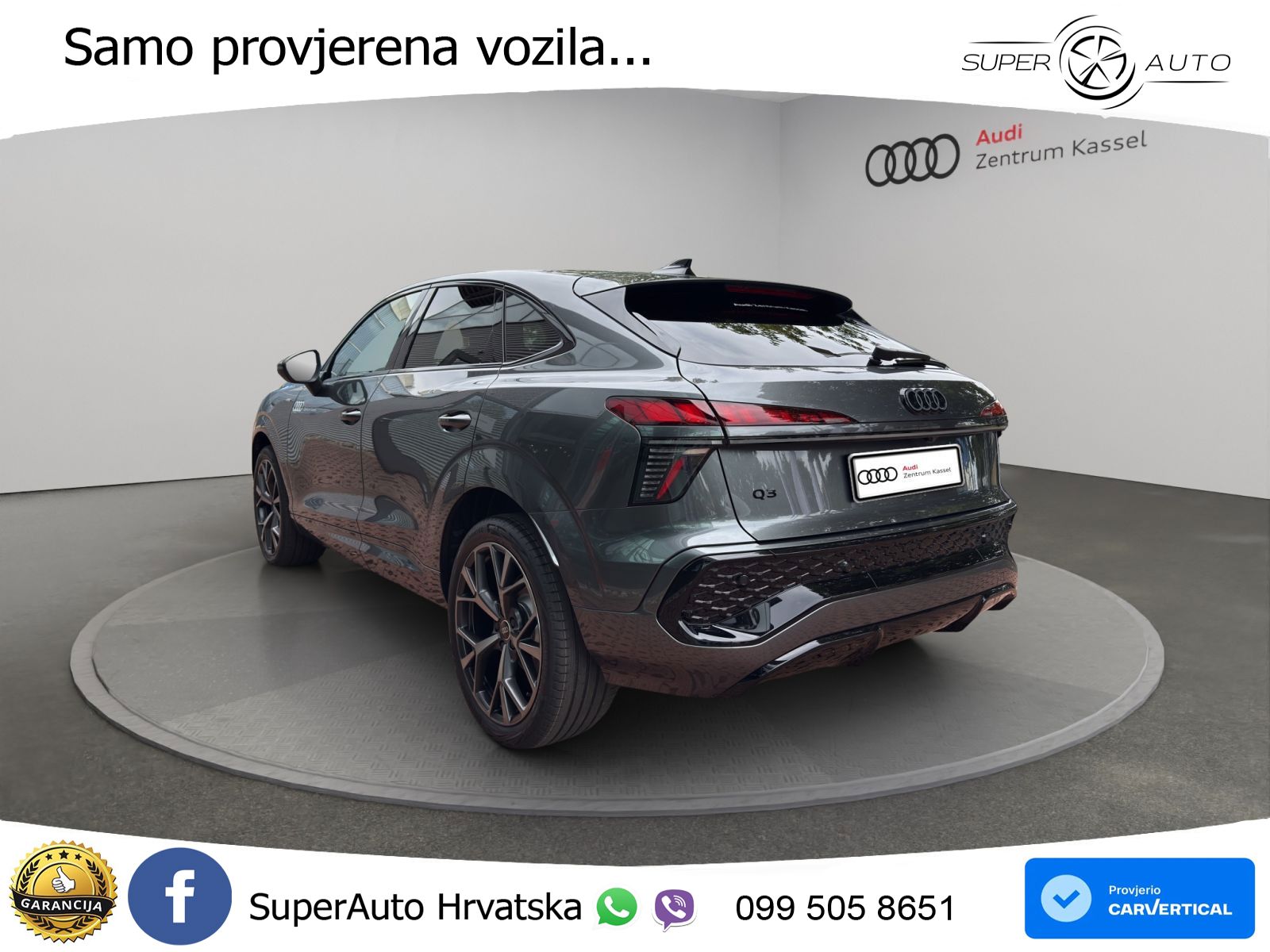 Audi Q3 III Sportback 1.5 TFSI (150 KS) S tronic LED+GR SJED+ACC