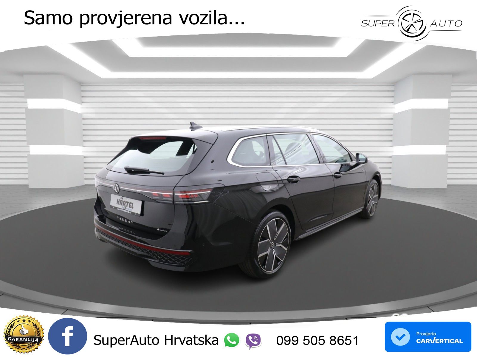 Volkswagen Passat Variant 2.0 TDI (193 KS) 4MOTION DSG R-Line LED+GR SJED+ACC