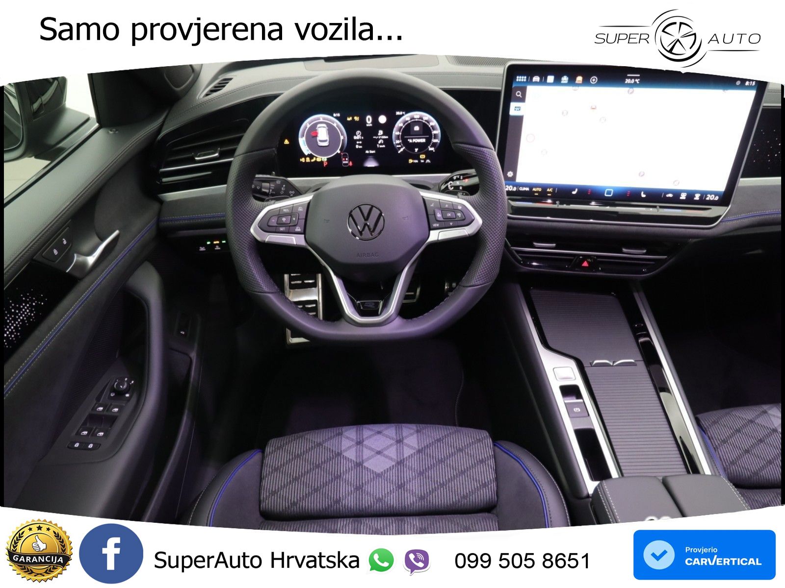 Volkswagen Passat Variant 2.0 TDI (193 KS) 4MOTION DSG R-Line LED+GR SJED+ACC