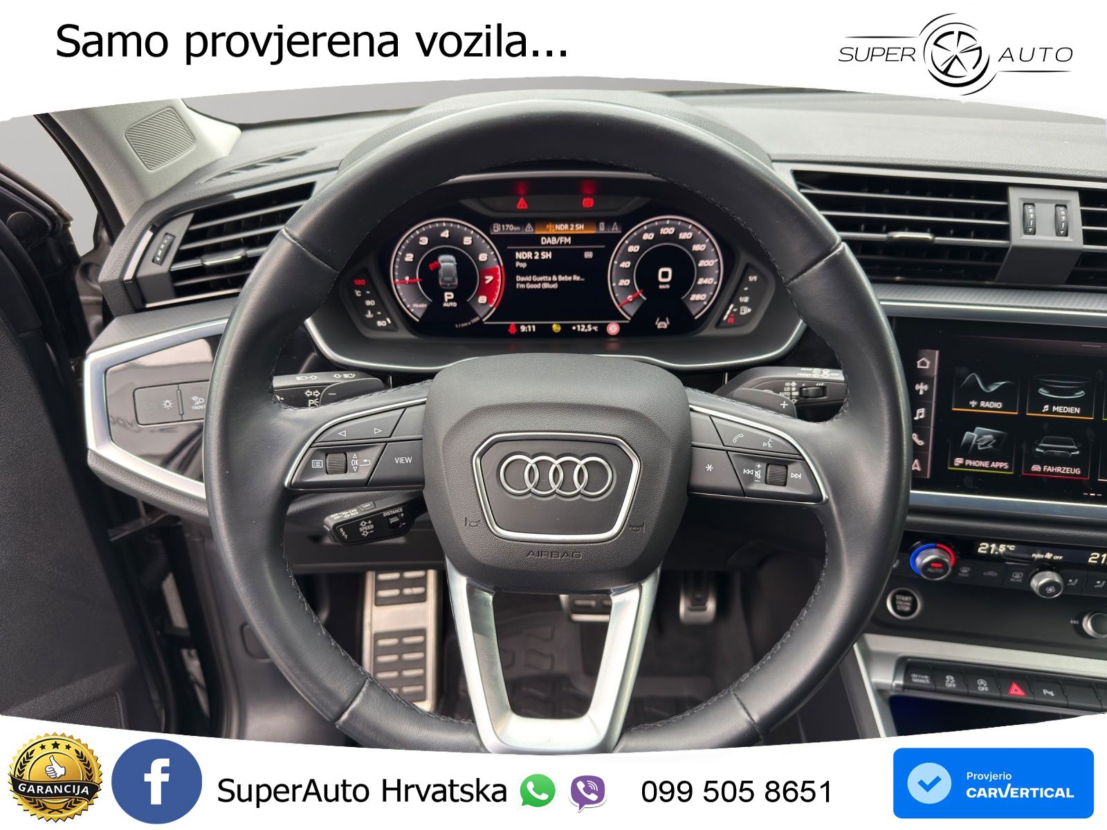 Audi Q3 35 TFSI (150 KS) S tronic S line LED+GR SJED+ACC