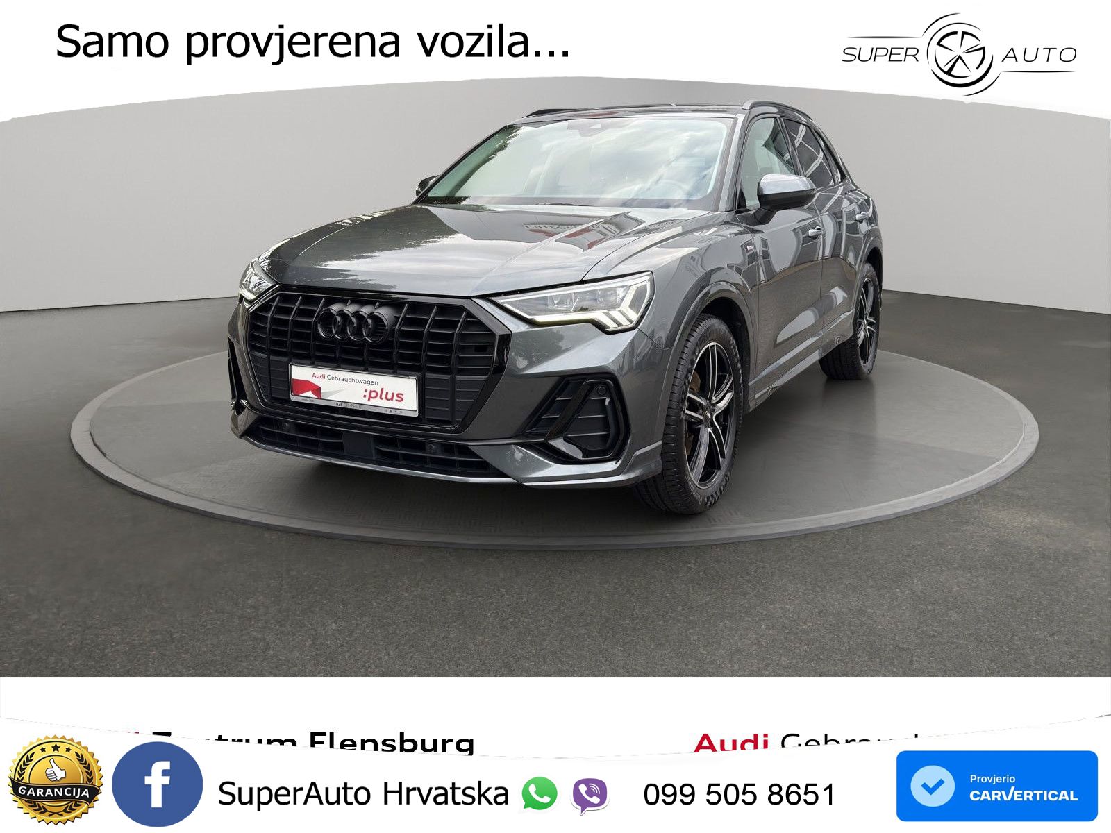 Audi Q3 35 TFSI (150 KS) S tronic S line LED+GR SJED+ACC