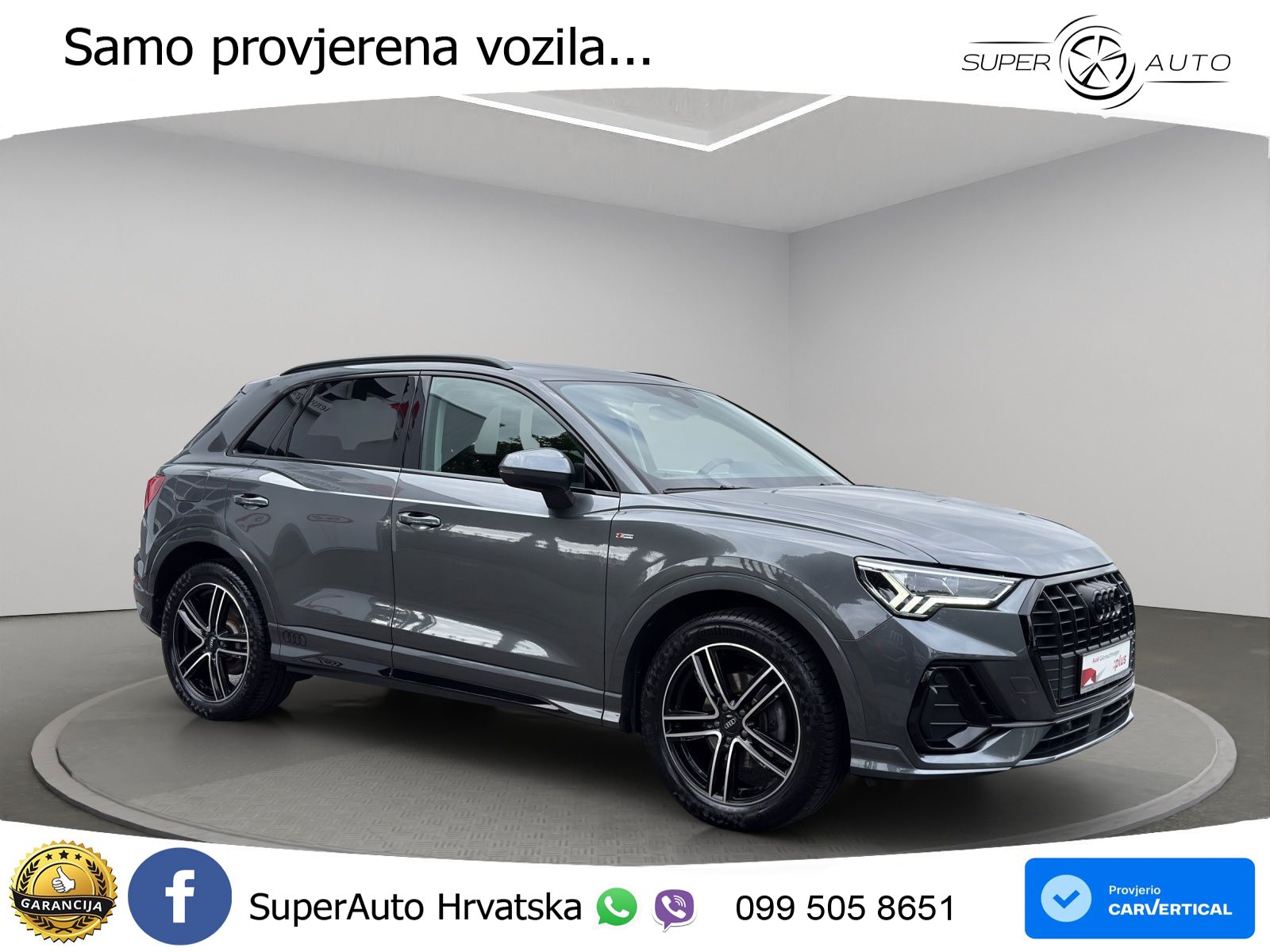 Audi Q3 35 TFSI (150 KS) S tronic S line LED+GR SJED+ACC