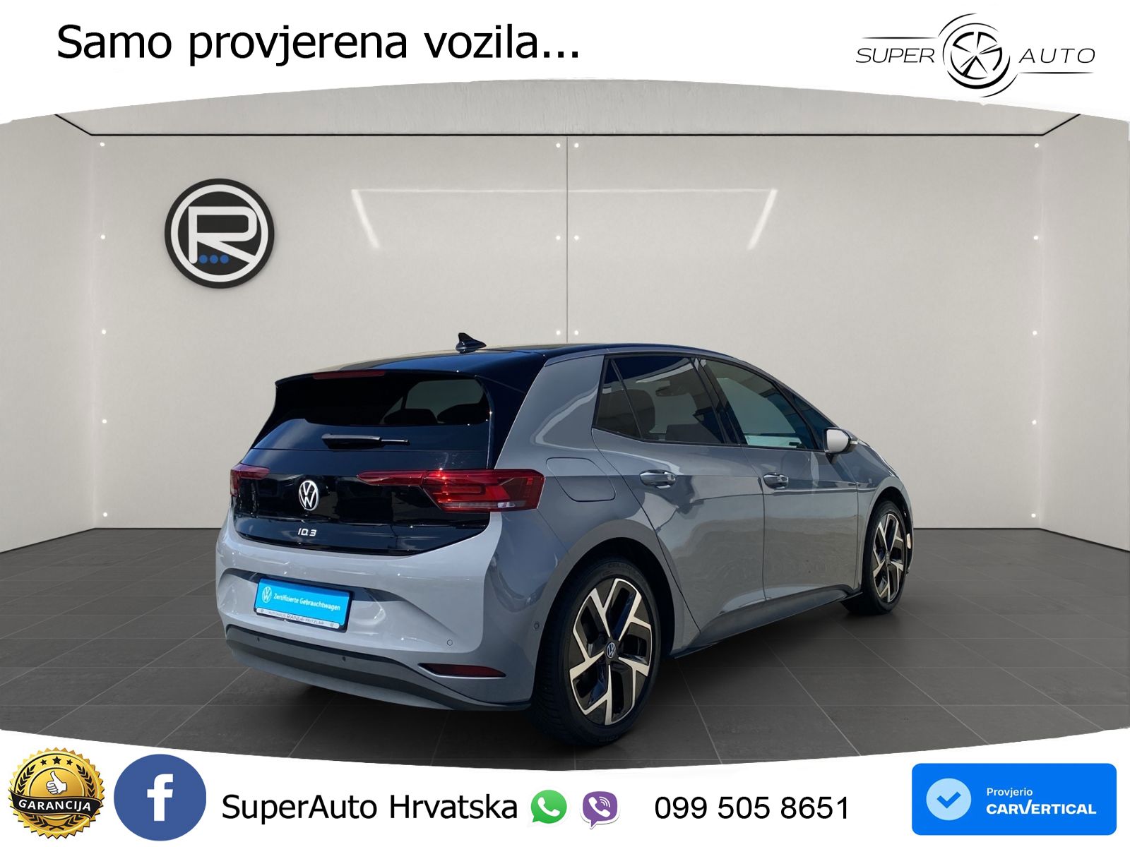 Volkswagen ID.3 Pro 62 kWh (204 KS) LED+GR SJED+ACC