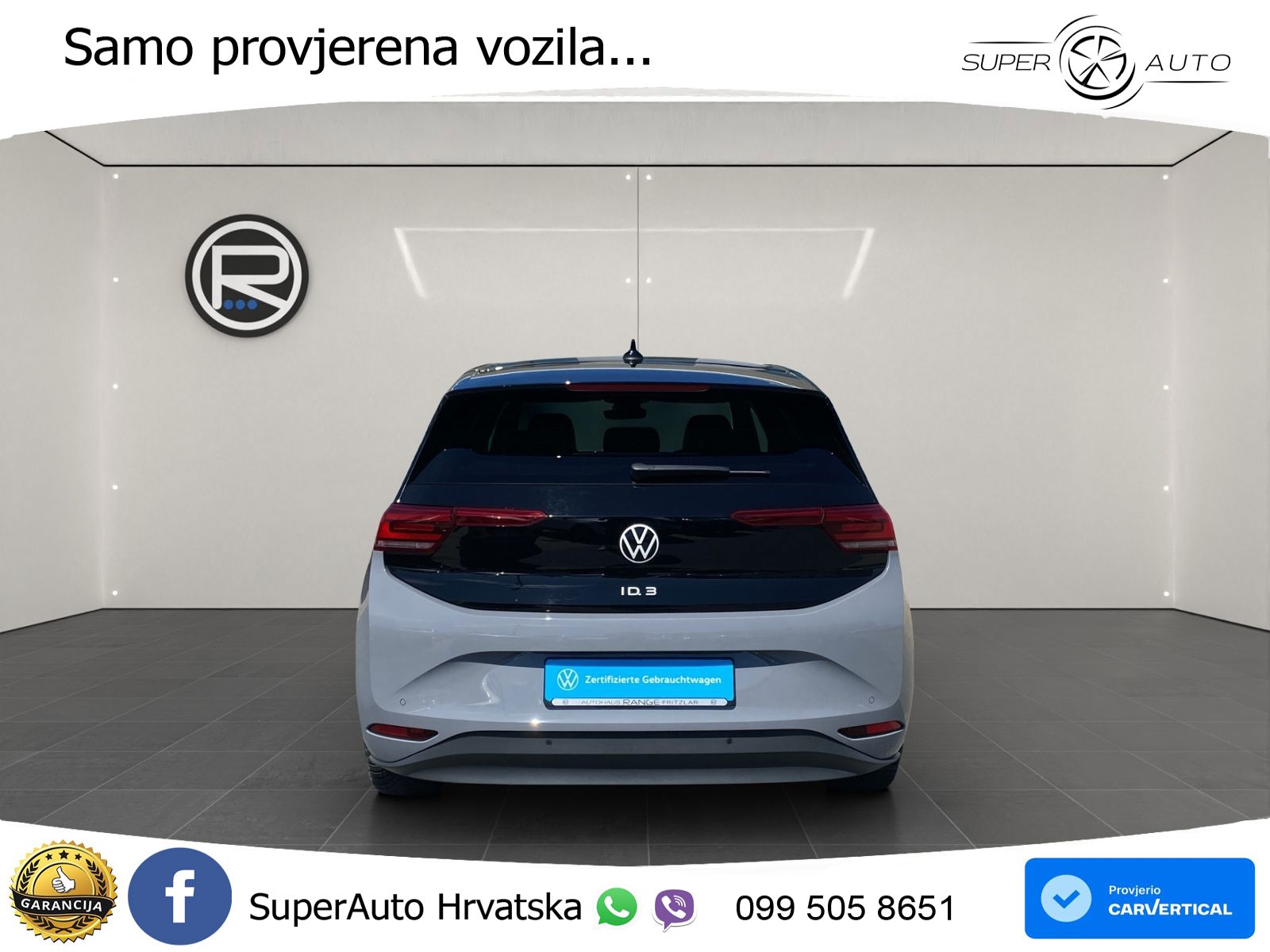 Volkswagen ID.3 Pro 62 kWh (204 KS) LED+GR SJED+ACC