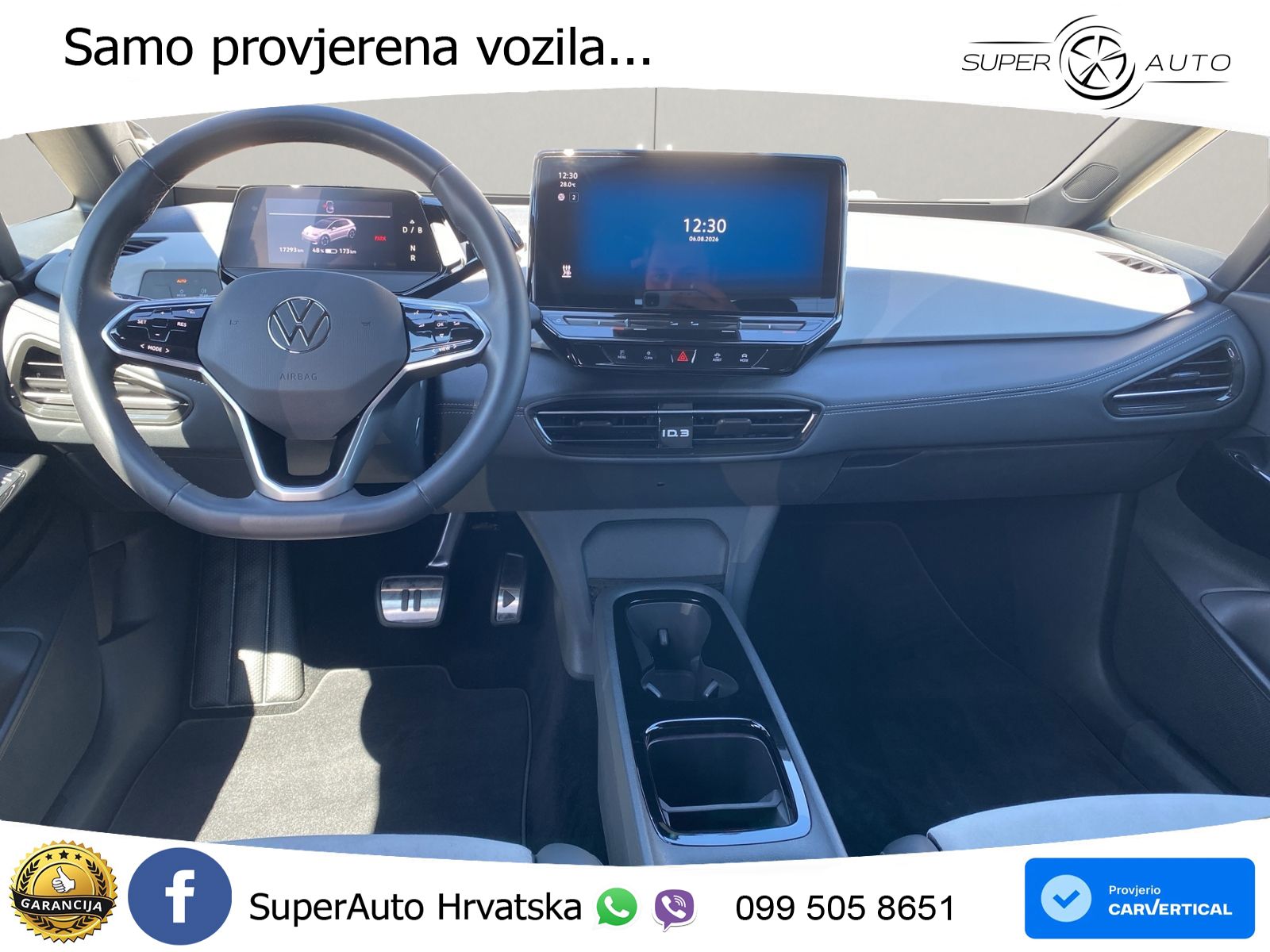 Volkswagen ID.3 Pro 62 kWh (204 KS) LED+GR SJED+ACC