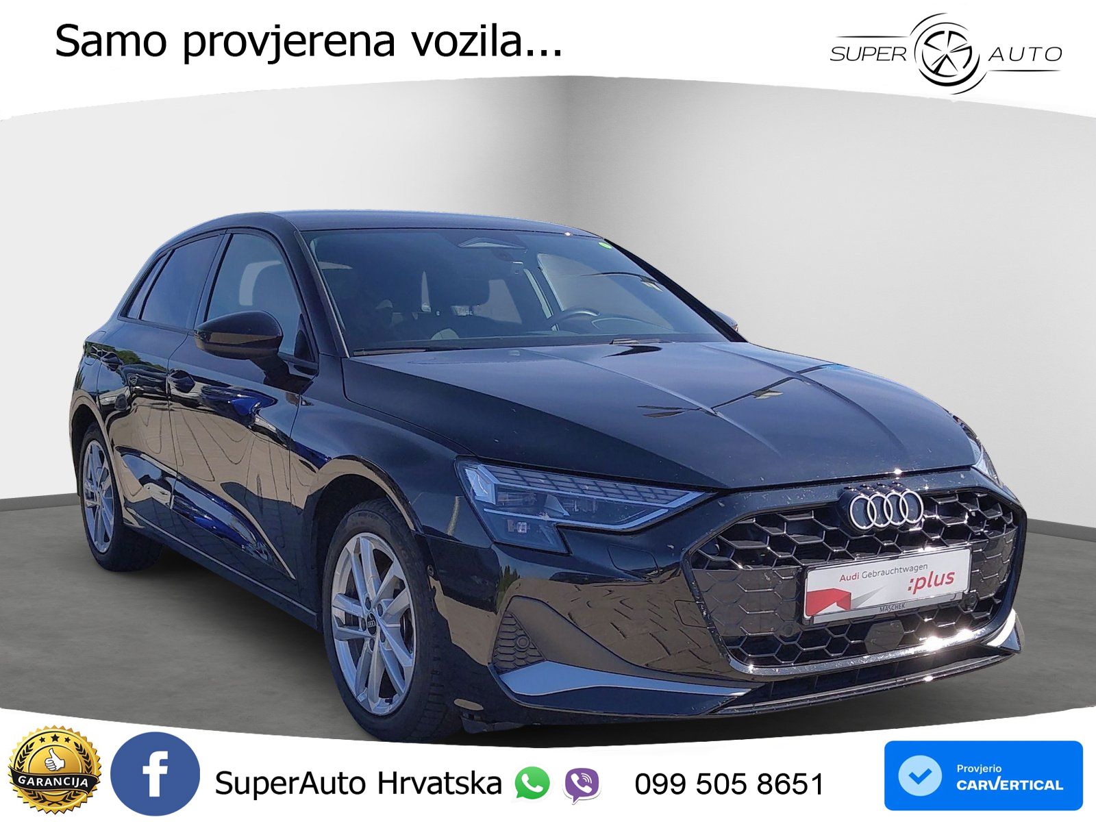 Audi A3 35 TFSI (150 KS) LED+GR SJED+ACC