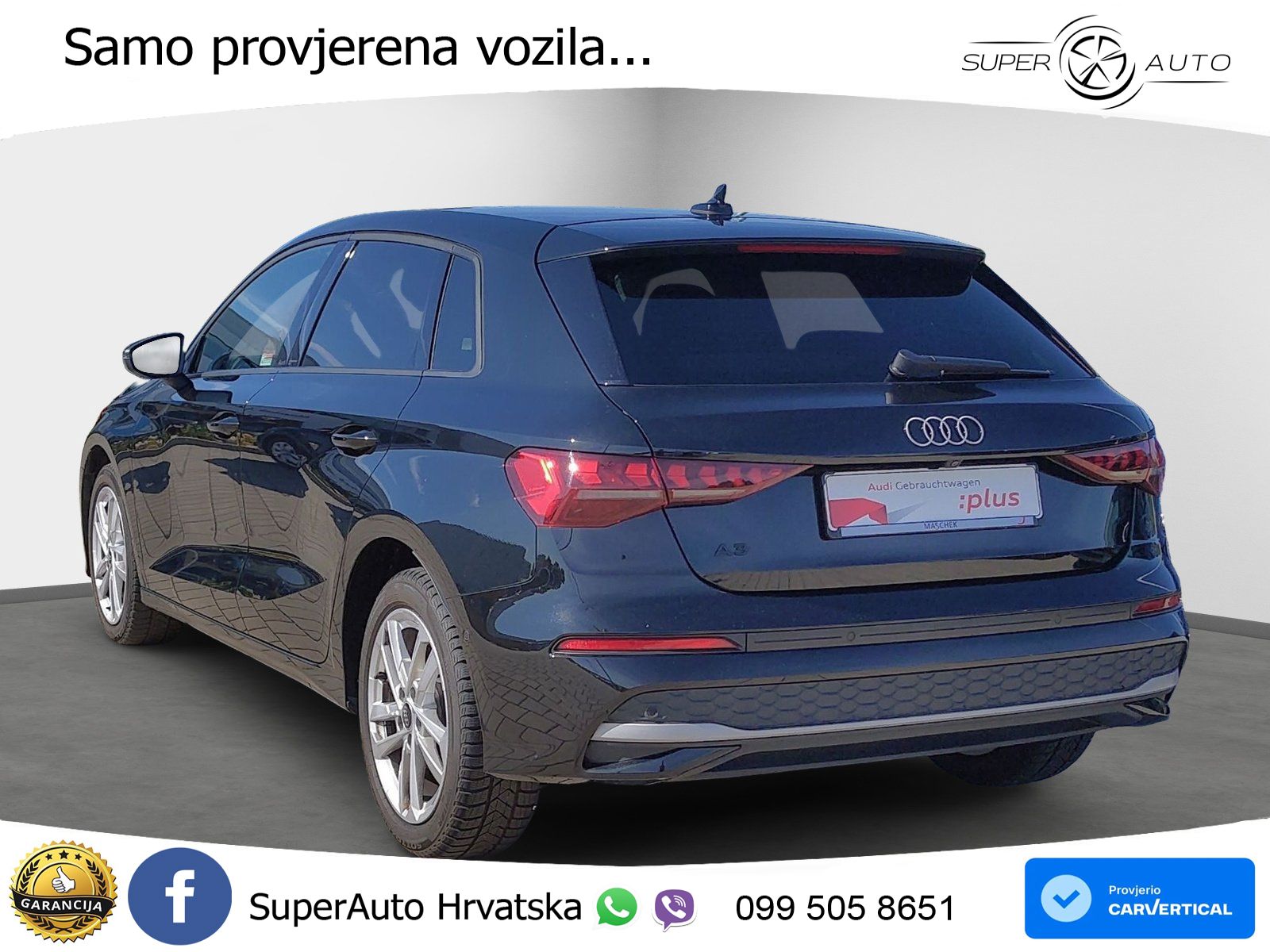 Audi A3 35 TFSI (150 KS) LED+GR SJED+ACC