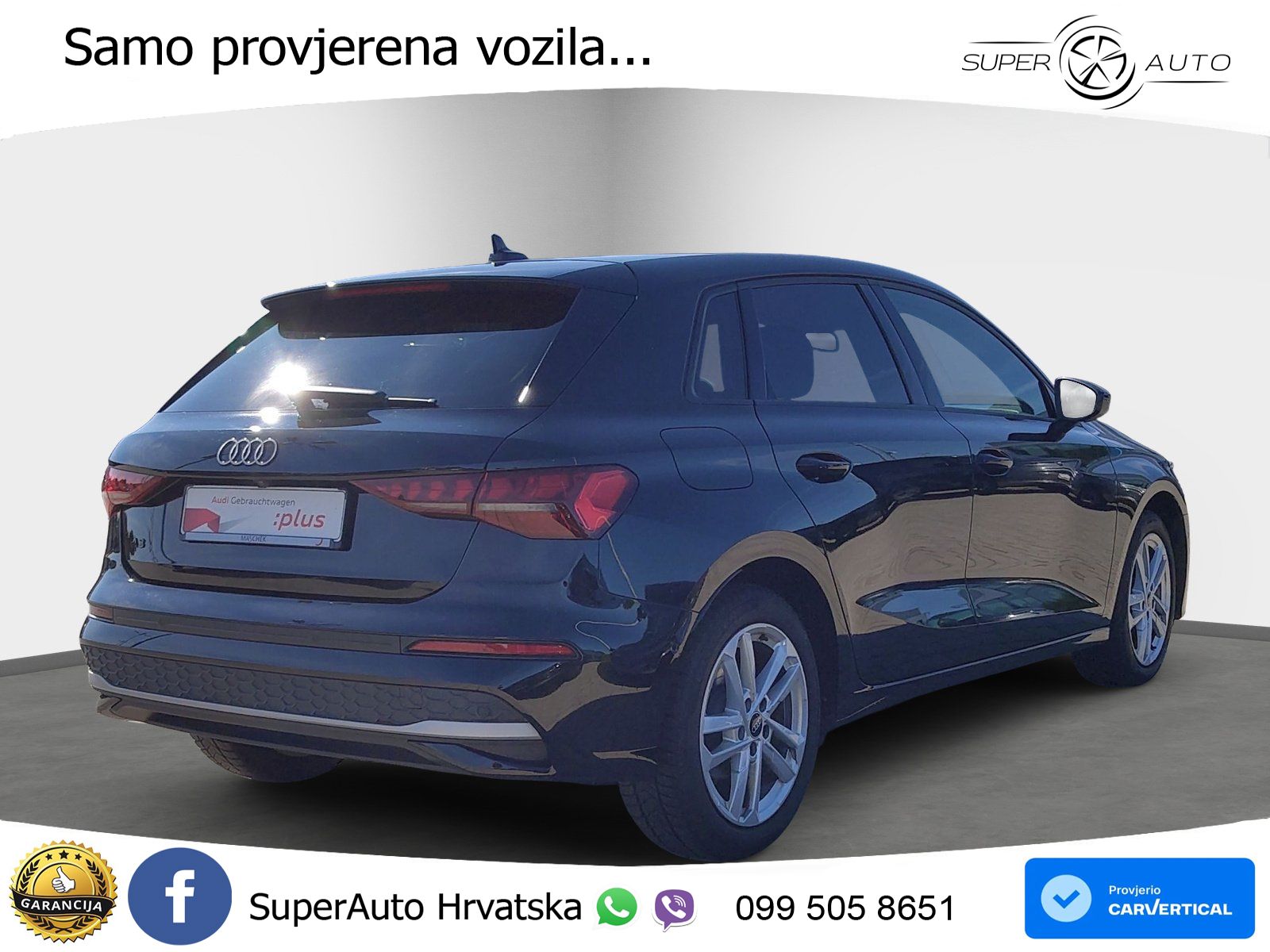 Audi A3 35 TFSI (150 KS) LED+GR SJED+ACC