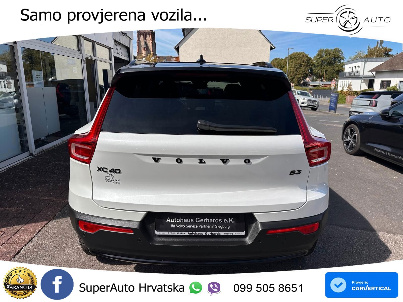 Volvo XC40 2.0 B3 163 KS Automatic LED+GR SJED+ACC