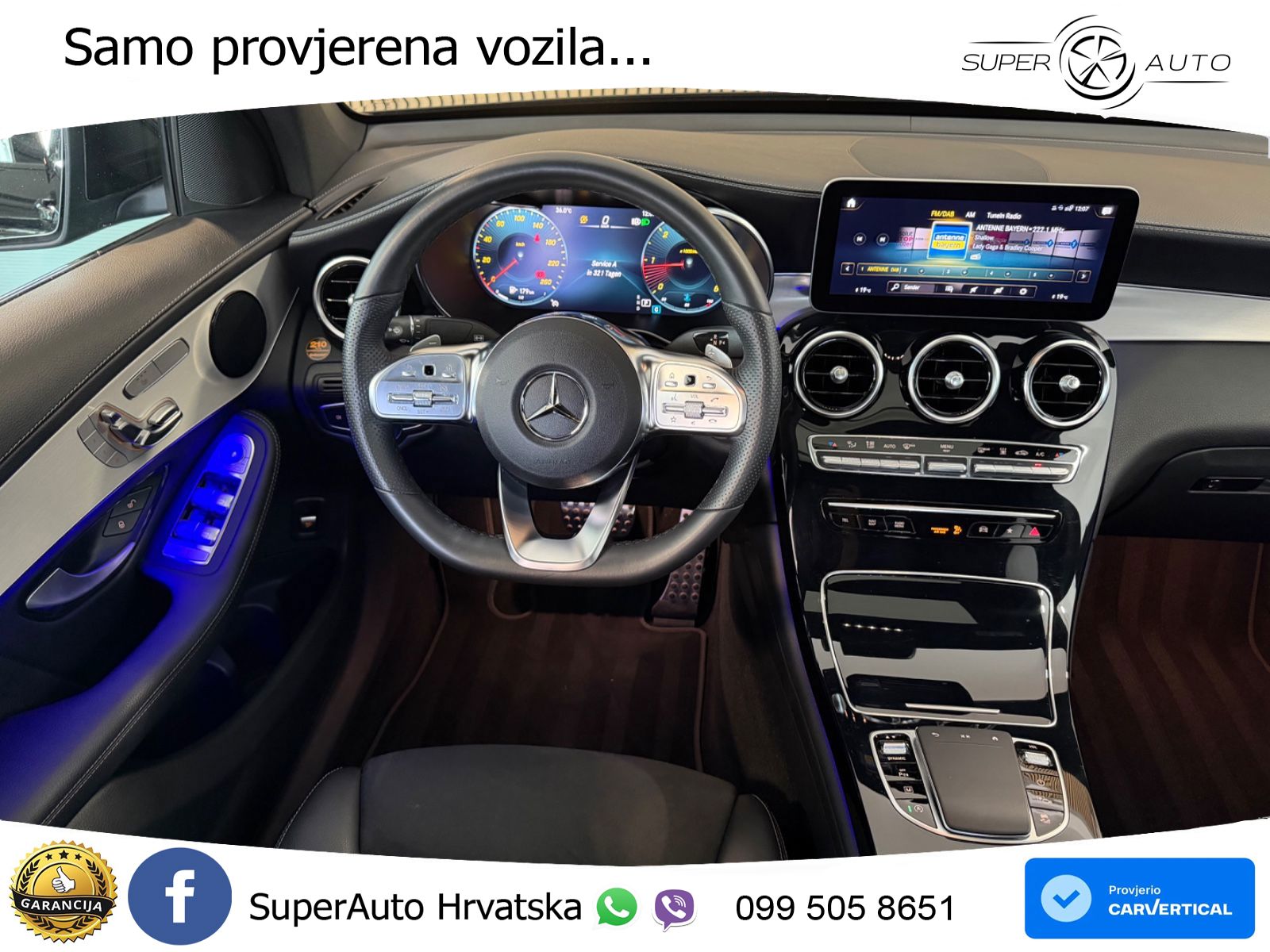 Mercedes GLC Coupe 400d (330 KS) 4MATIC 9G-TRONIC AMG LED+GR SJED+ACC