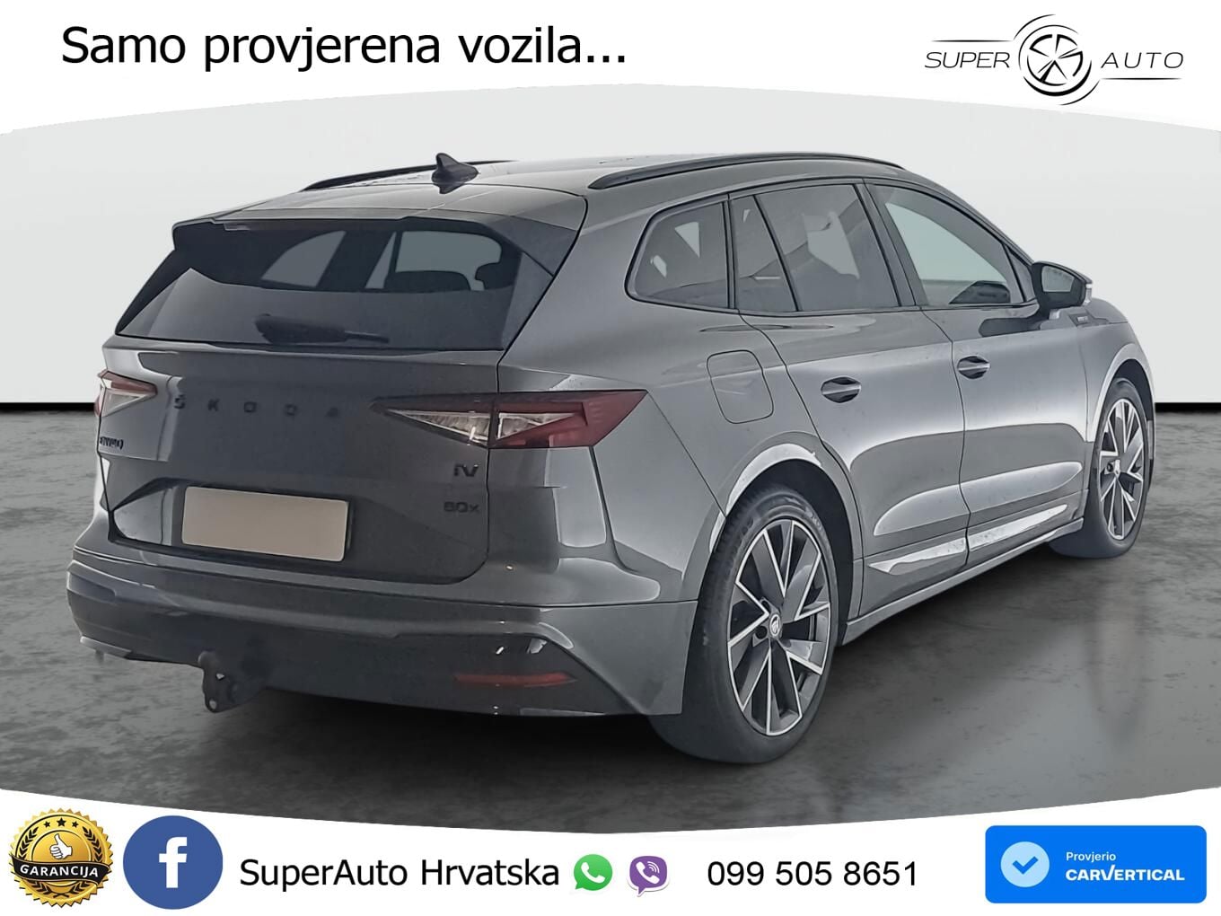 Škoda Enyaq iV 80x 82 kWh (265 KS) AWD