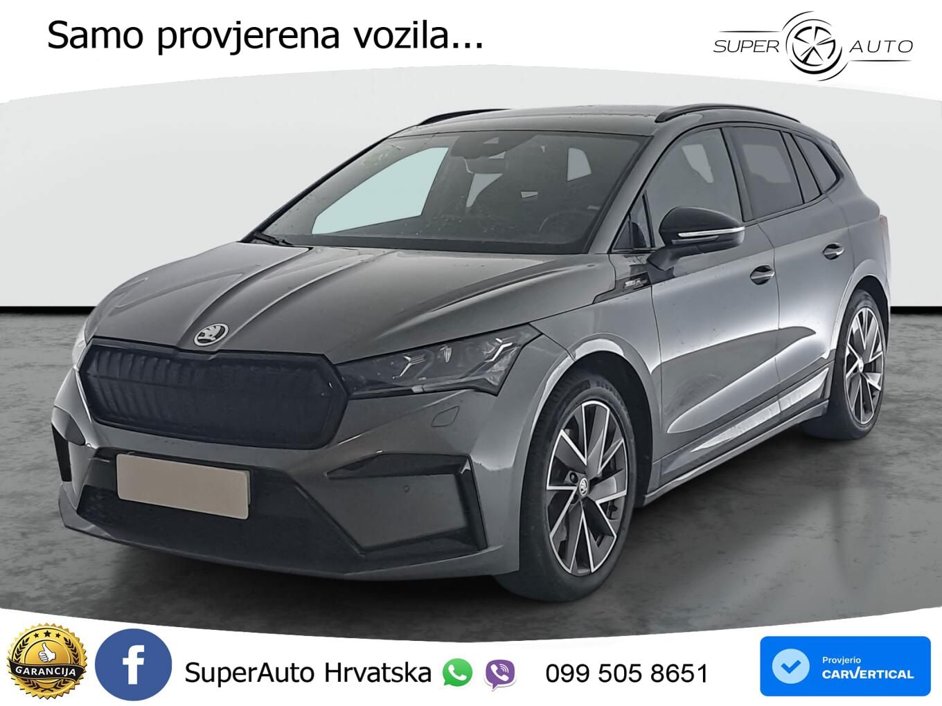 Škoda Enyaq iV 80x 82 kWh (265 KS) AWD