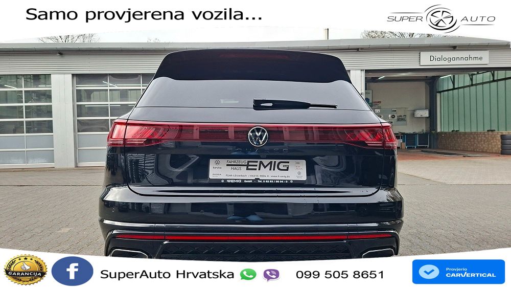 Volkswagen Touareg 3.0 V6 TDI (286 KS) 4MOTION Tiptronic ZRAČNI+ACC+GR SJED+KAM+PANO