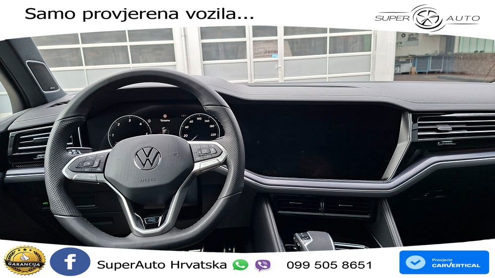 Volkswagen Touareg 3.0 V6 TDI (286 KS) 4MOTION Tiptronic ZRAČNI+ACC+GR SJED+KAM+PANO