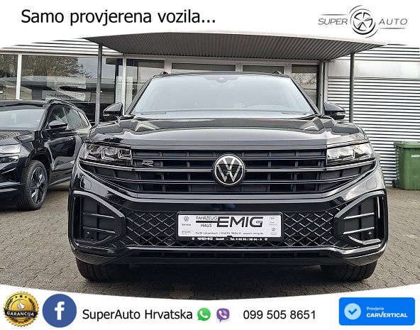 Volkswagen Touareg 3.0 V6 TDI (286 KS) 4MOTION Tiptronic ZRAČNI+ACC+GR SJED+KAM+PANO