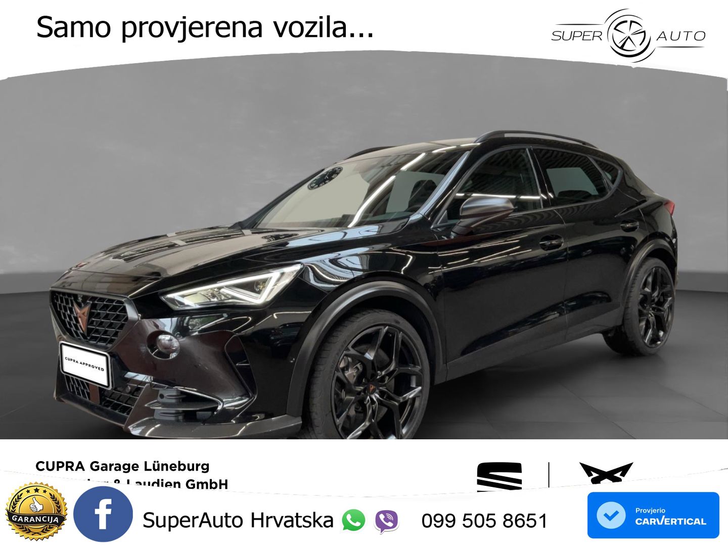 Cupra Formentor VZ5 2.5 TSI (390 KS) 4Drive DSG LED+GR SJED+ACC