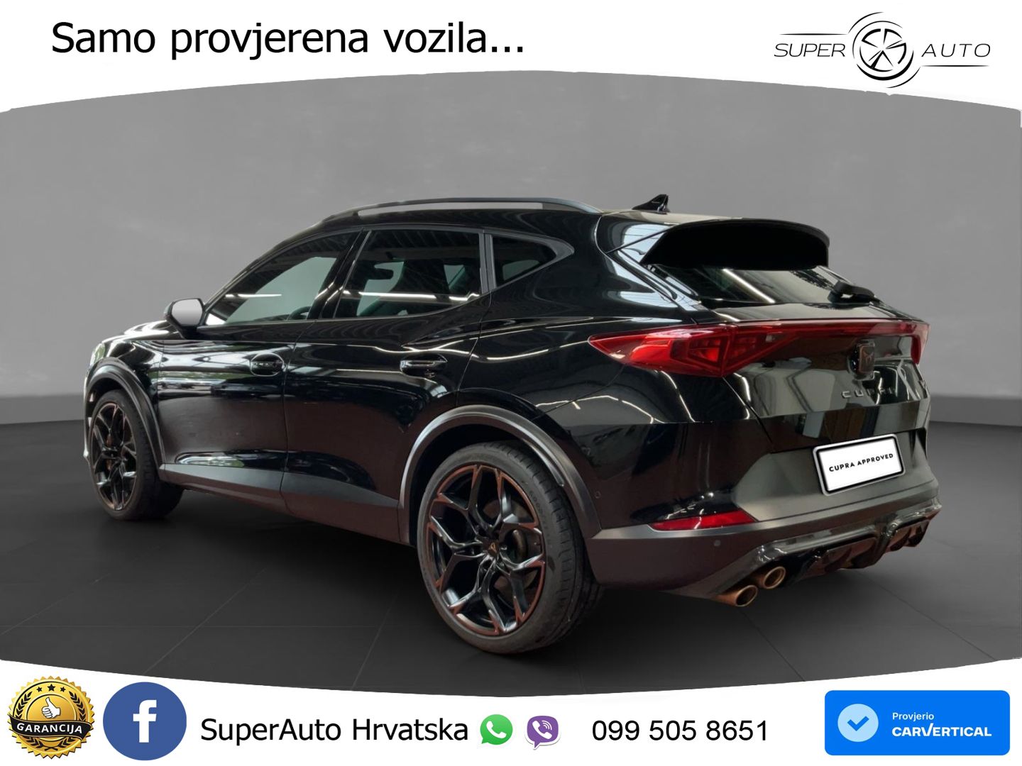 Cupra Formentor VZ5 2.5 TSI (390 KS) 4Drive DSG LED+GR SJED+ACC