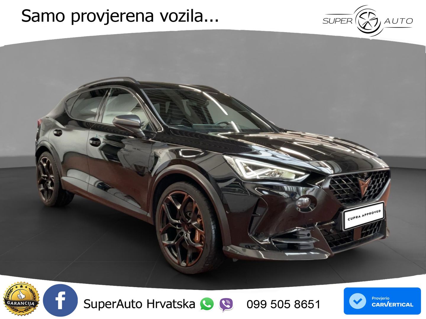 Cupra Formentor VZ5 2.5 TSI (390 KS) 4Drive DSG LED+GR SJED+ACC