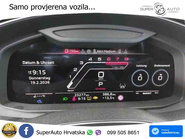 Audi RS6 Avant 4.0 TFSI V8 (600 KS) quattro Tiptronic ZRAČNI+ACC+GR SJED+KAM+PANO