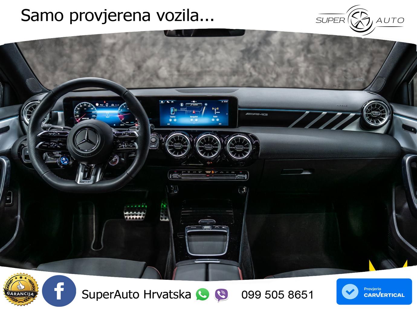 Mercedes-Benz AMG A 35 4MATIC AMG SPEEDSHIFT DCT LED+GR SJED+ACC