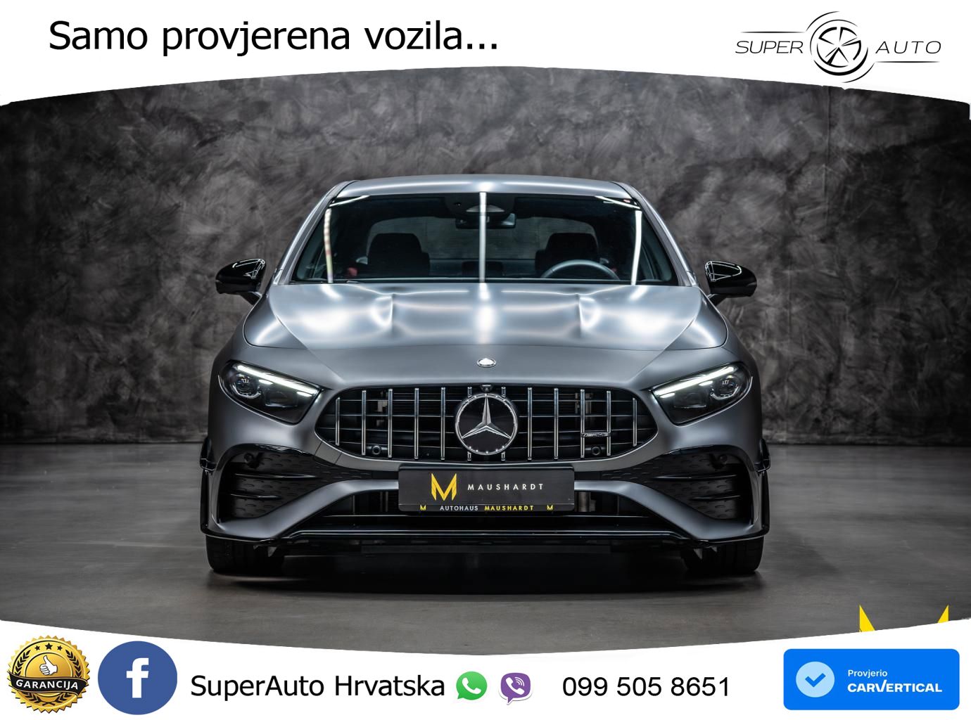 Mercedes-Benz AMG A 35 4MATIC AMG SPEEDSHIFT DCT LED+GR SJED+ACC