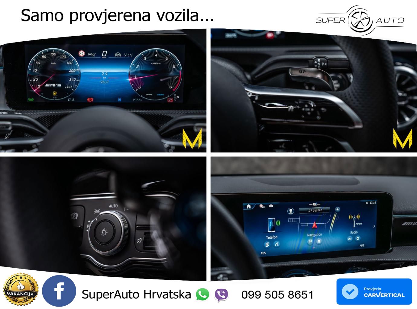 Mercedes-Benz AMG A 35 4MATIC AMG SPEEDSHIFT DCT LED+GR SJED+ACC