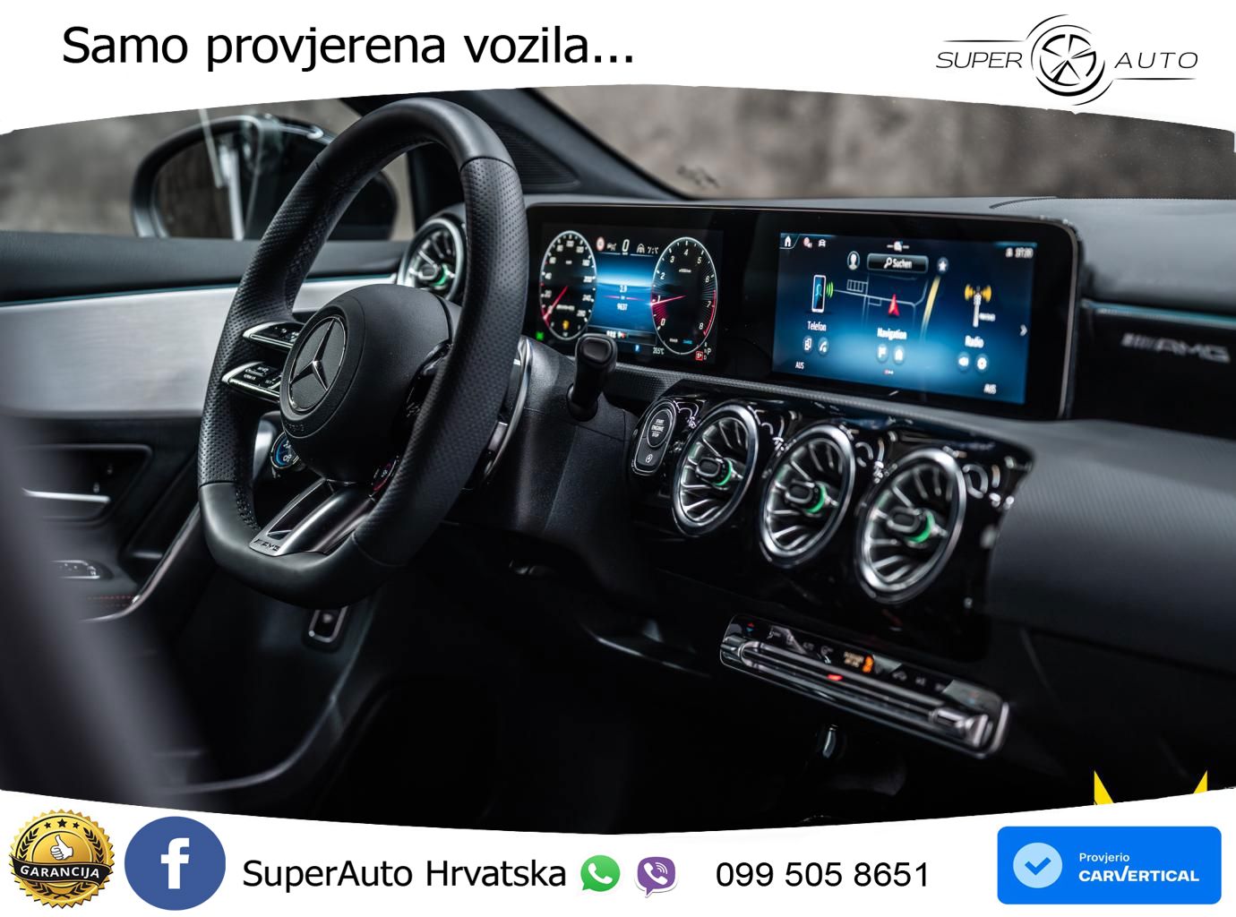 Mercedes-Benz AMG A 35 4MATIC AMG SPEEDSHIFT DCT LED+GR SJED+ACC