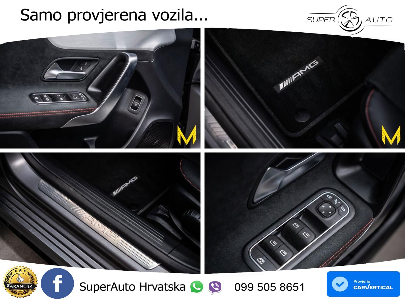 Mercedes-Benz AMG A 35 4MATIC AMG SPEEDSHIFT DCT LED+GR SJED+ACC