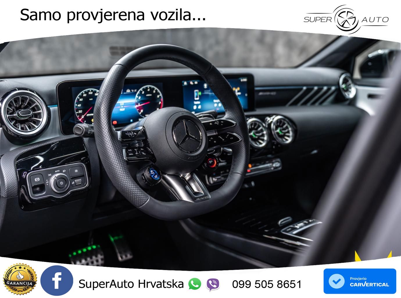 Mercedes-Benz AMG A 35 4MATIC AMG SPEEDSHIFT DCT LED+GR SJED+ACC