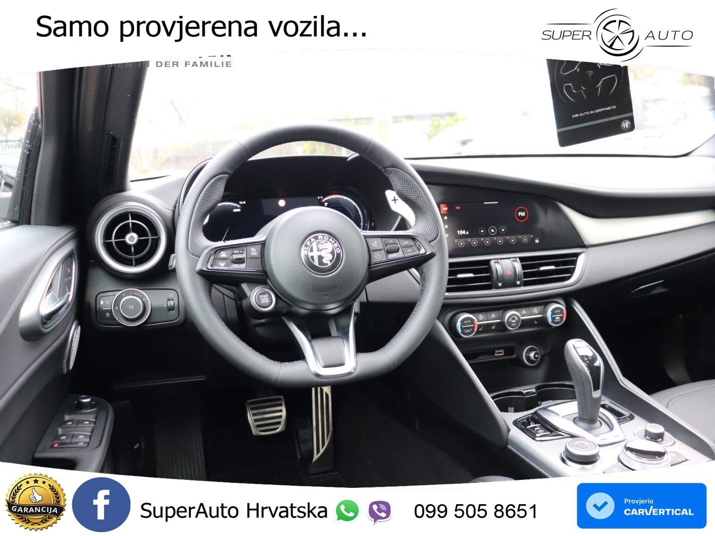 Alfa Romeo Giulia 2.0 Turbo (280 KS) Q4 Automatic LED+GR SJED+ACC