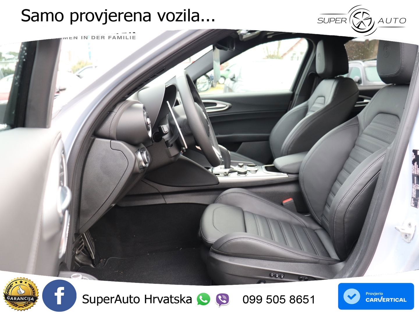 Alfa Romeo Giulia 2.0 Turbo (280 KS) Q4 Automatic LED+GR SJED+ACC