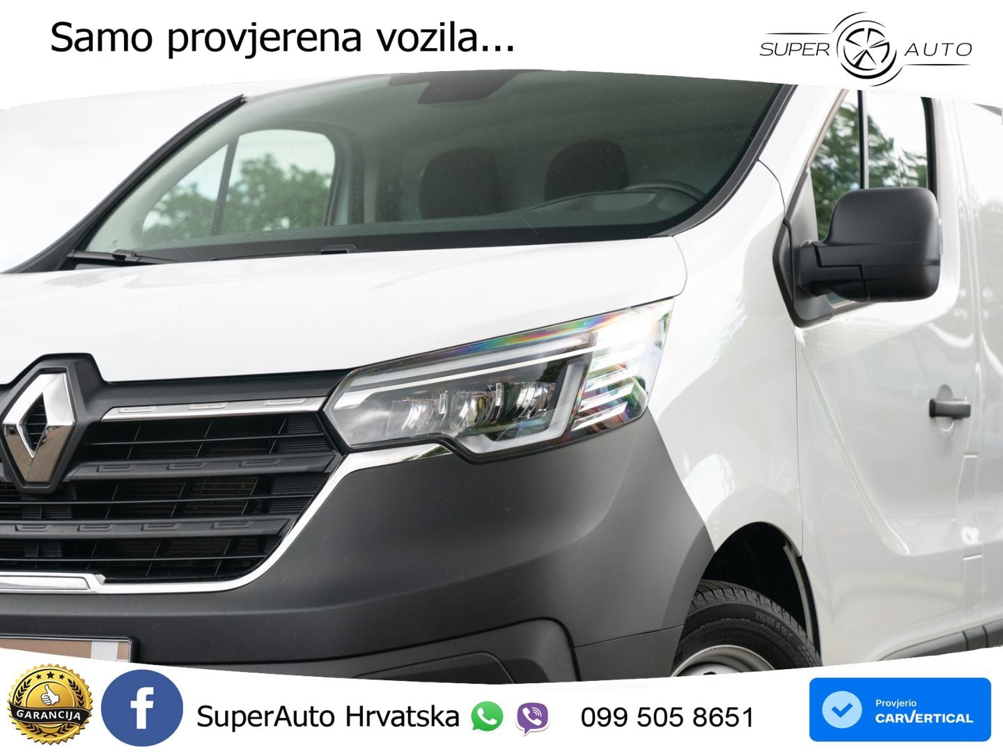 Renault Trafic Kasten L1H1 3,0t Klima Lichtsensor AHK 2, 131 KS