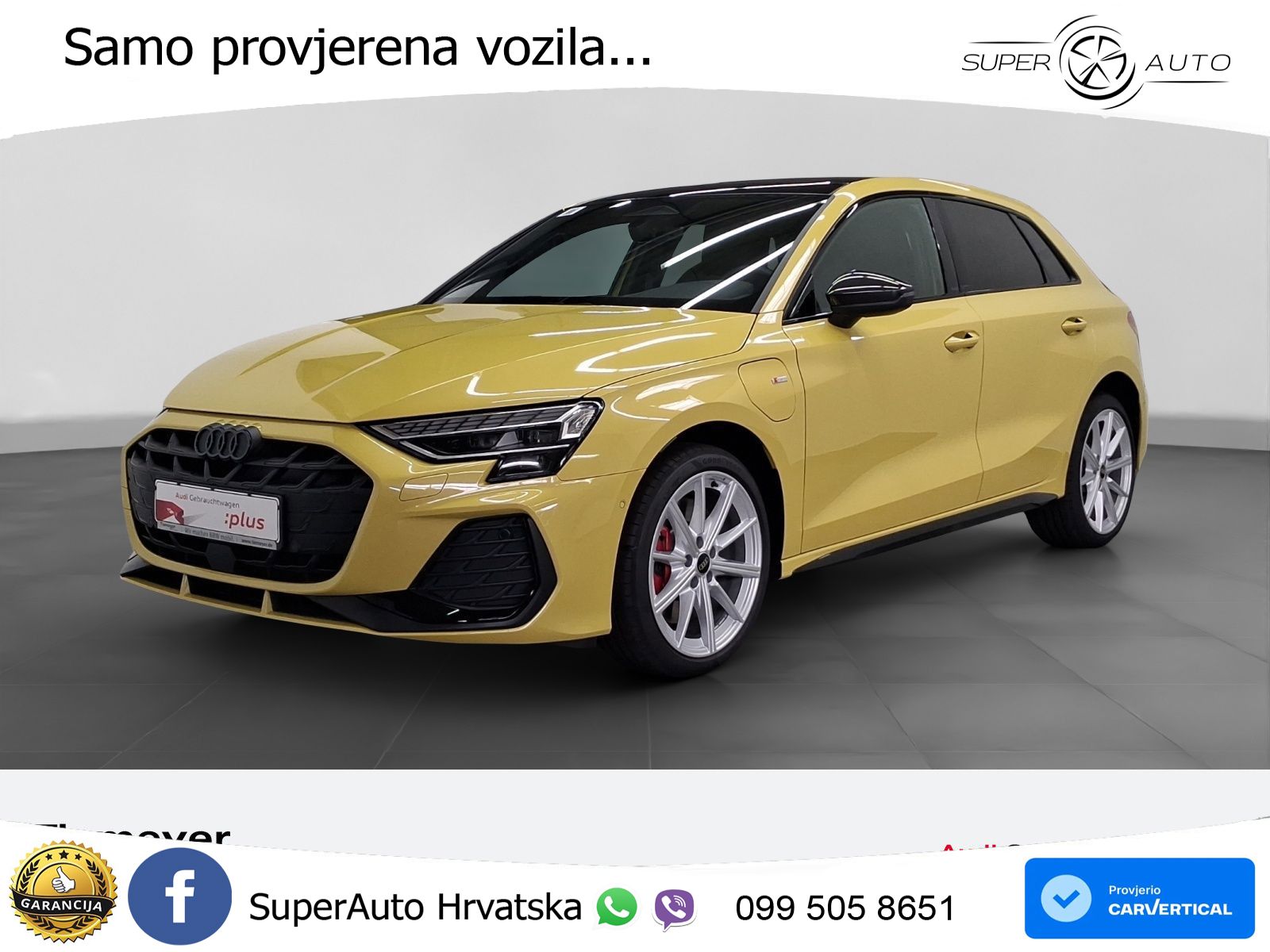 Audi A3 45 TFSIe (272 KS) S tronic 2x S line MATRIX+GR SJED+KAM