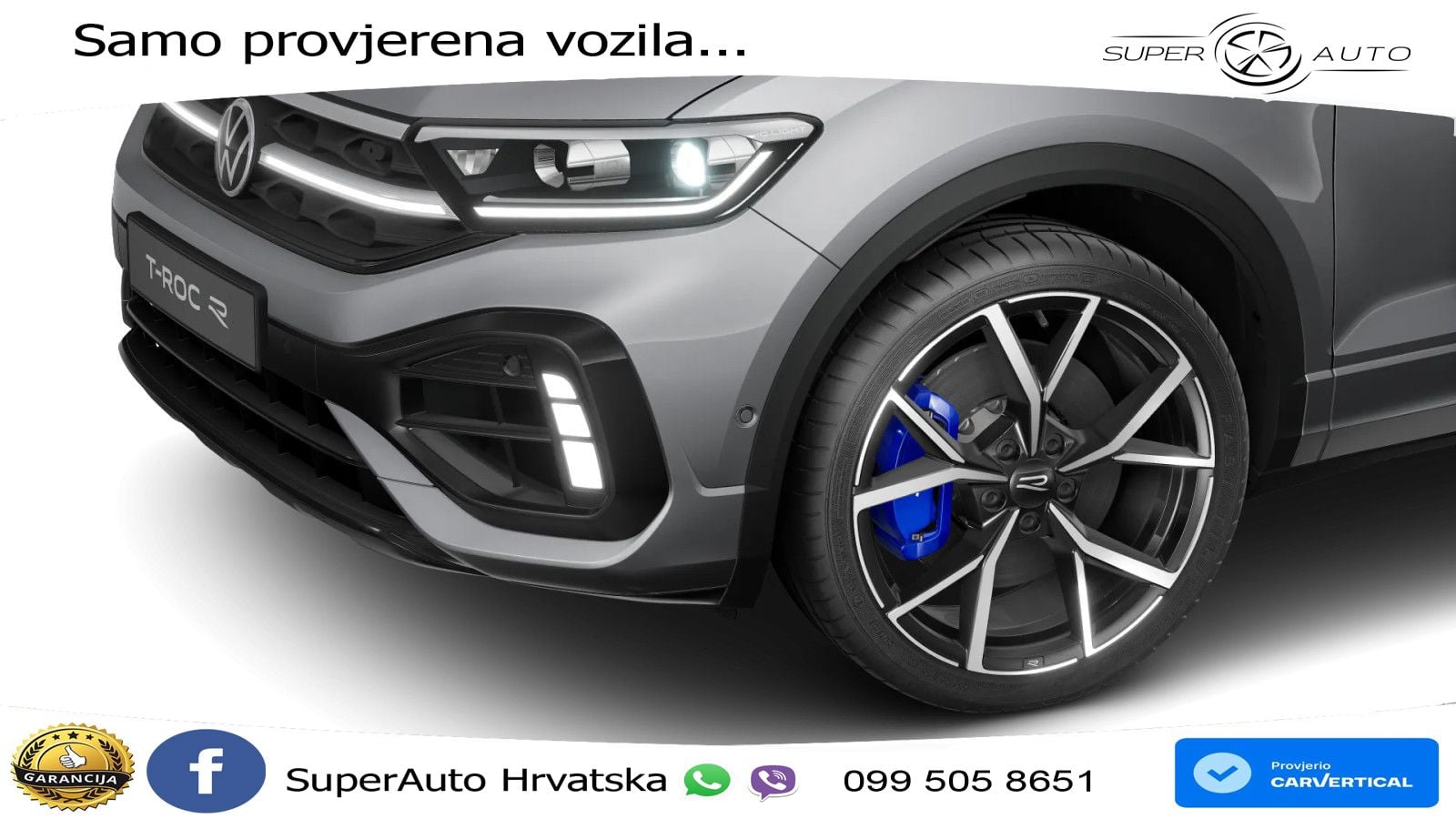 Volkswagen T-Roc R 2.0 TSI (300 KS) OPF 4M DSG LED+GR SJED+ACC