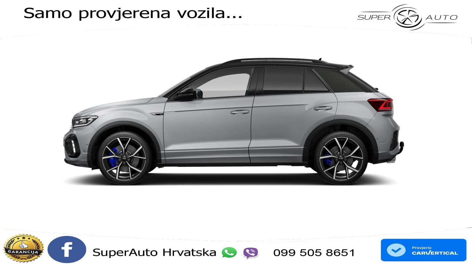 Volkswagen T-Roc R 2.0 TSI (300 KS) OPF 4M DSG LED+GR SJED+ACC