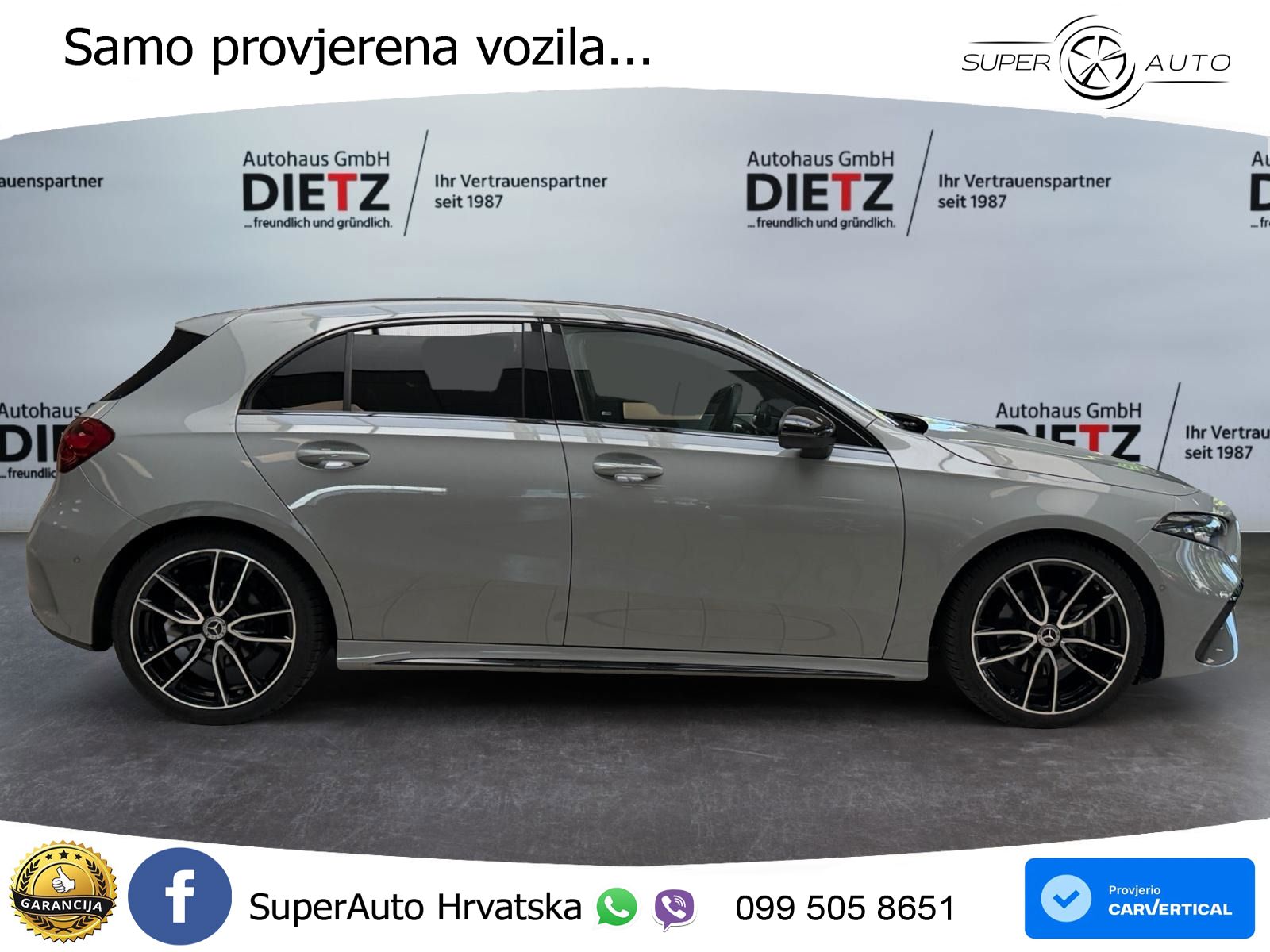 Mercedes-Benz A 200d 8G-DCT AMG LED+GR SJED+ACC