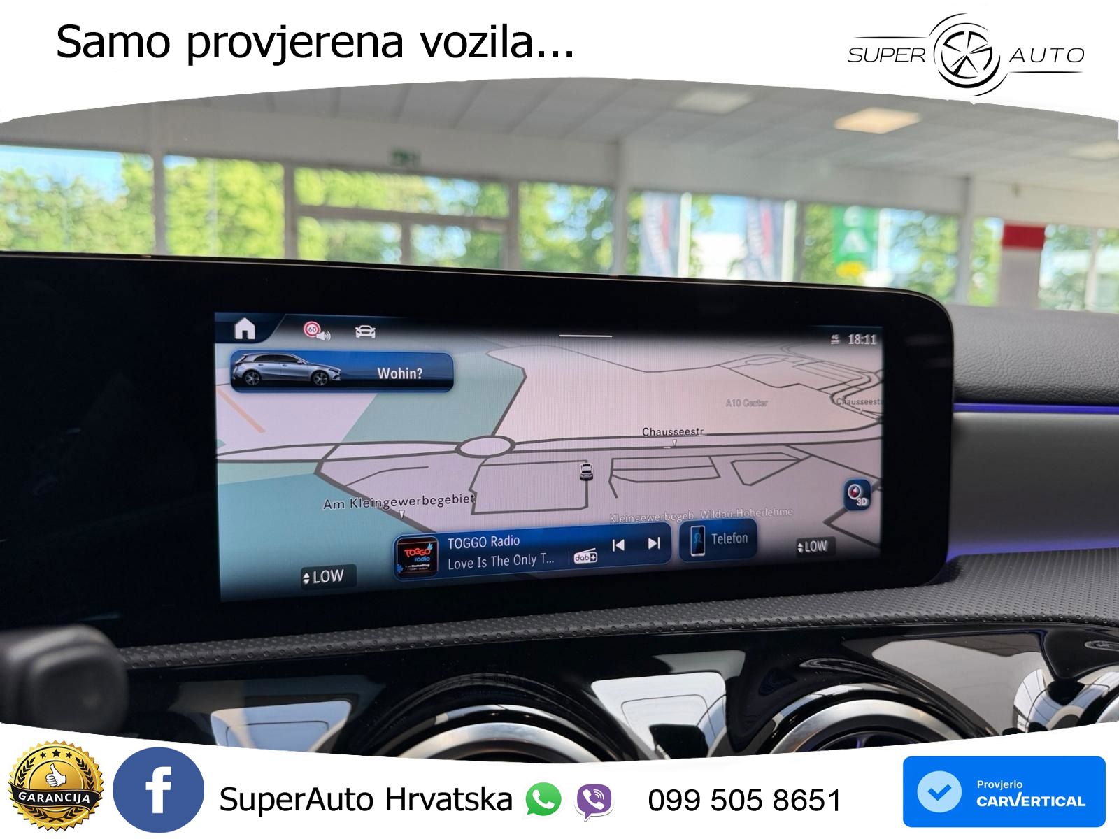 Mercedes-Benz A 200d 8G-DCT AMG LED+GR SJED+ACC