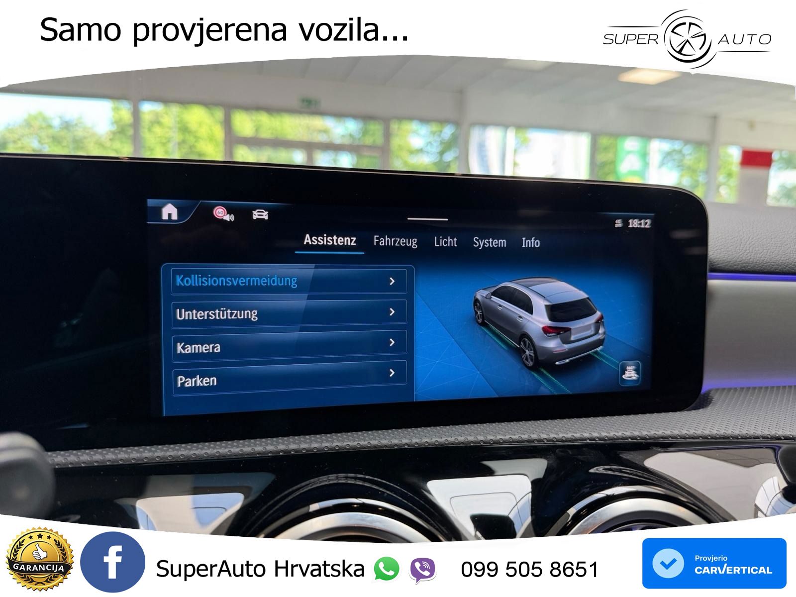 Mercedes-Benz A 200d 8G-DCT AMG LED+GR SJED+ACC