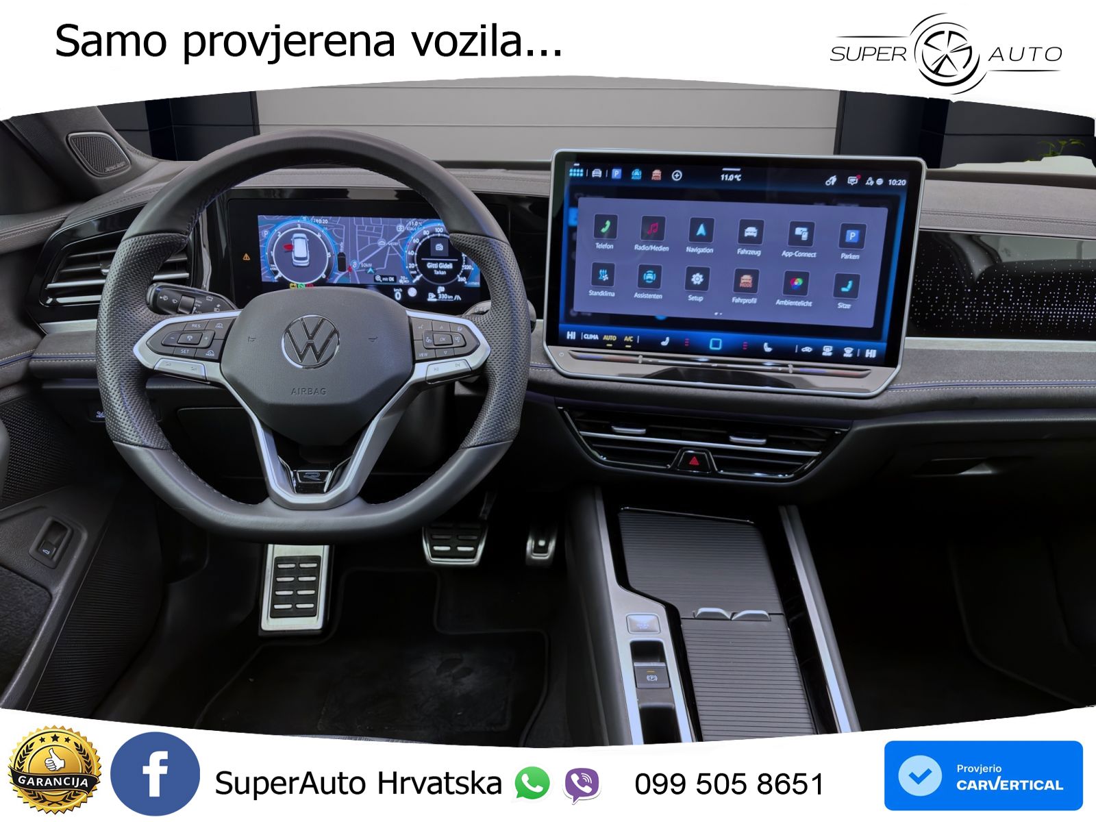 Volkswagen Passat Variant 2.0 TDI (193 KS) 4MOTION DSG R-Line LED+GR SJED+ACC