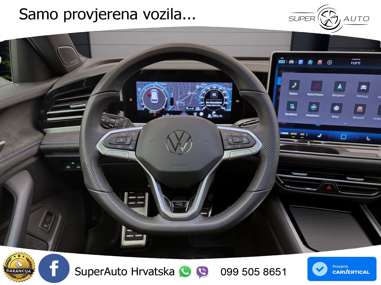 Volkswagen Passat Variant 2.0 TDI (193 KS) 4MOTION DSG R-Line LED+GR SJED+ACC