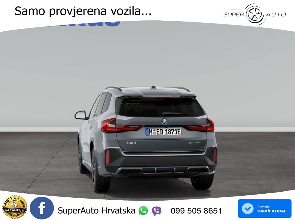 BMW iX1 68 kWh (313 KS) xDrive30 M Sport LED+GR SJED+ACC