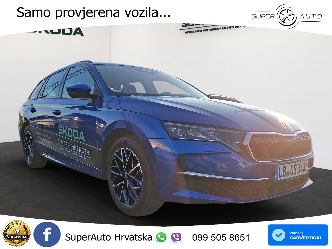 Škoda Octavia Combi 2.0 TSI (204 KS) 4x4 DSG LED+GR SJED+ACC