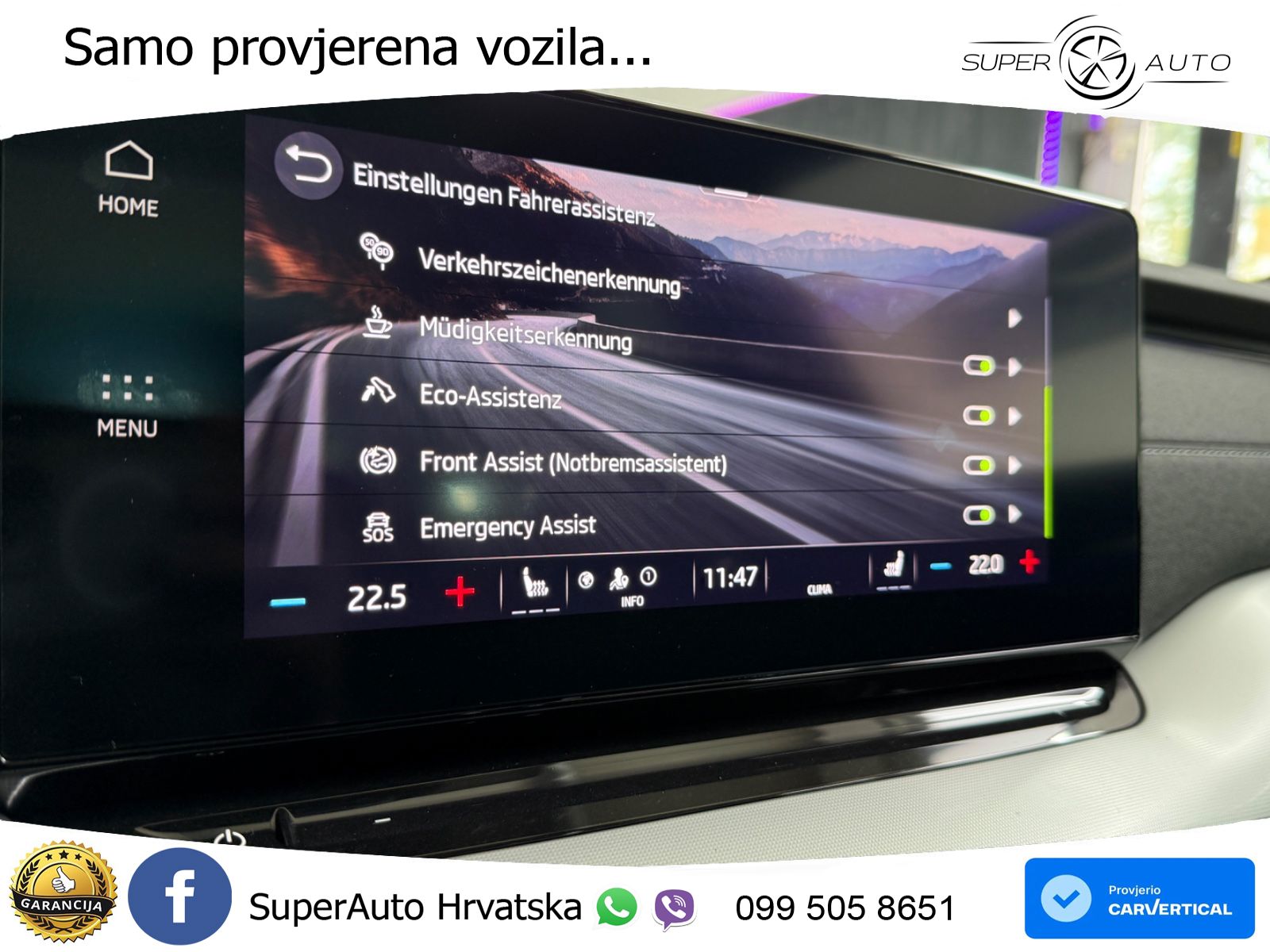 Škoda Octavia Combi 2.0 TDI (150 KS) DSG LED+GR SJED+ACC