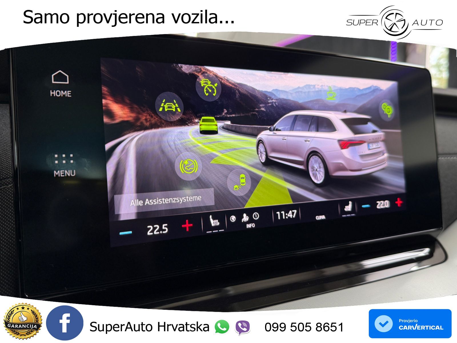 Škoda Octavia Combi 2.0 TDI (150 KS) DSG LED+GR SJED+ACC
