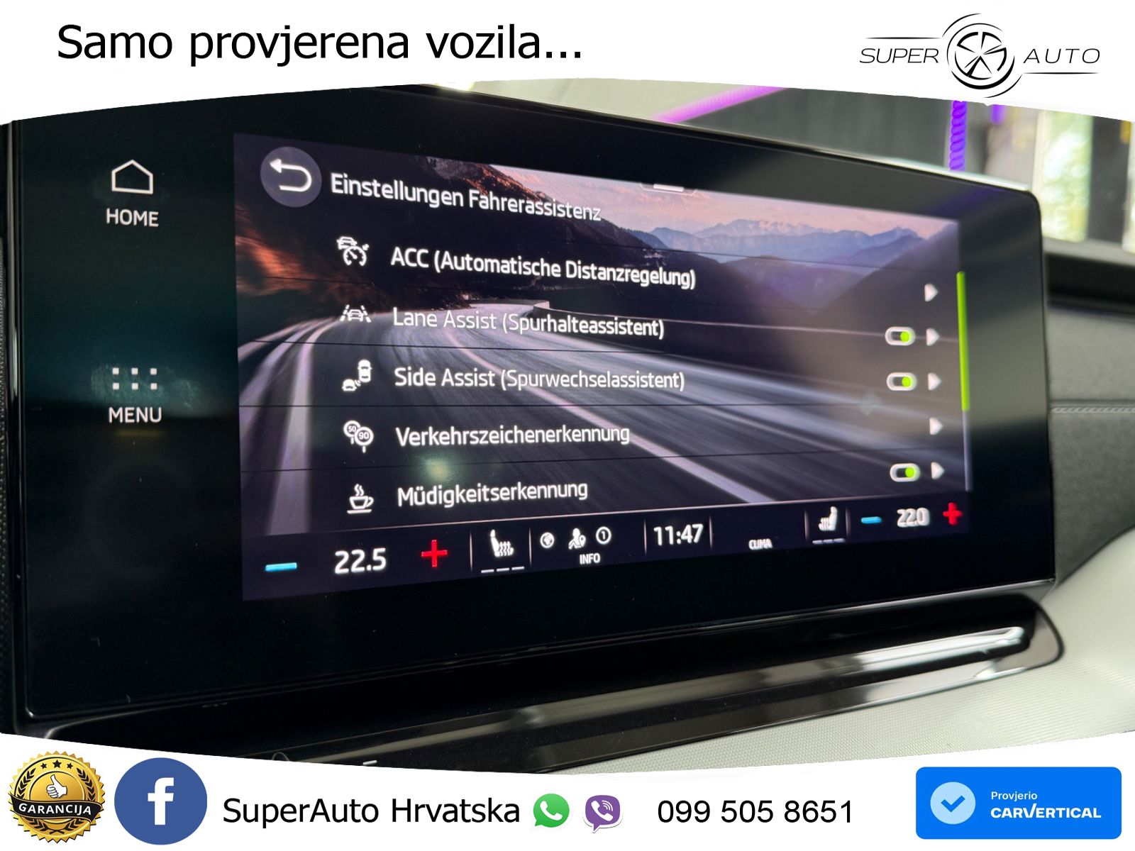 Škoda Octavia Combi 2.0 TDI (150 KS) DSG LED+GR SJED+ACC