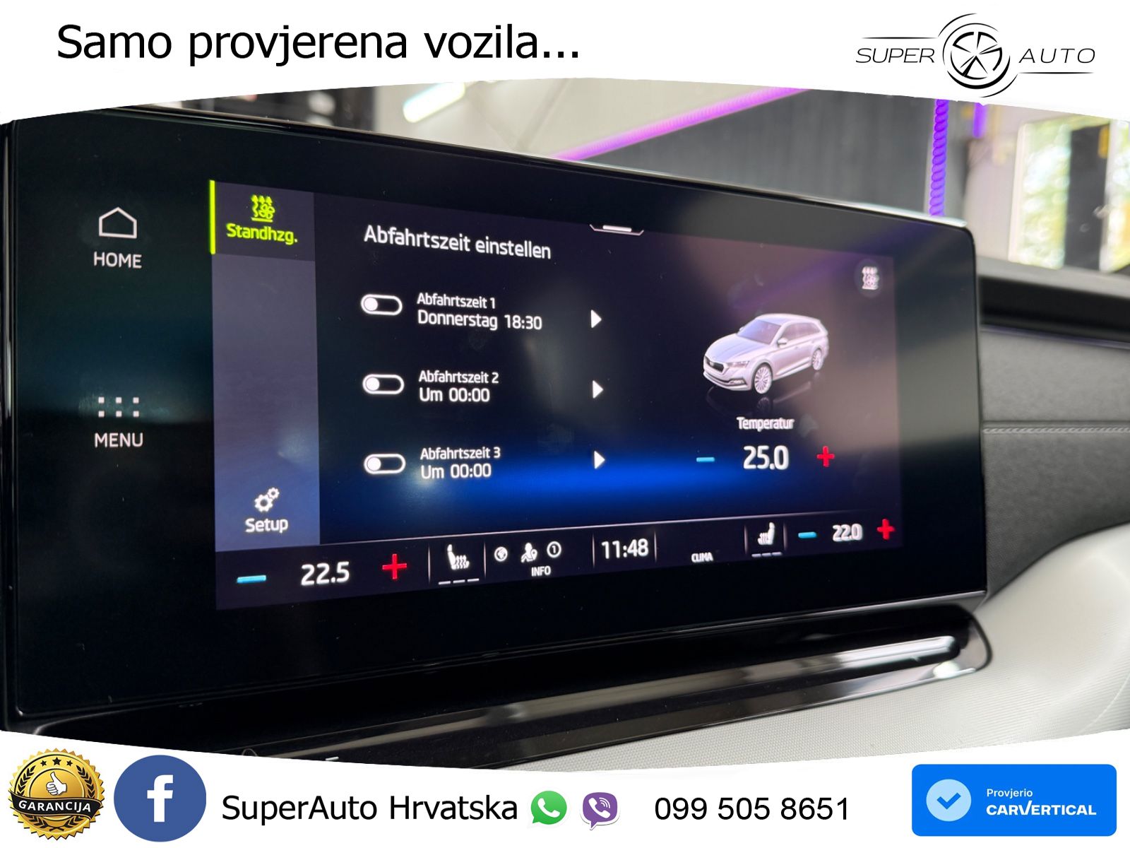 Škoda Octavia Combi 2.0 TDI (150 KS) DSG LED+GR SJED+ACC