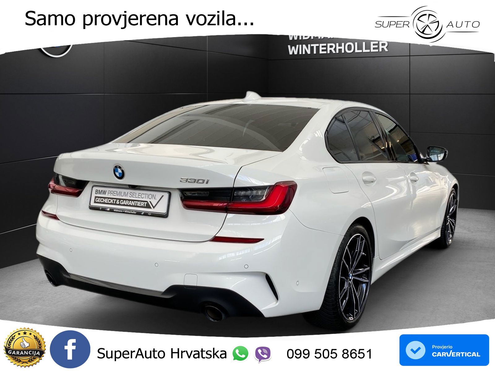 BMW 330i (258 KS) Steptronic M Sport LED+GR SJED+ACC
