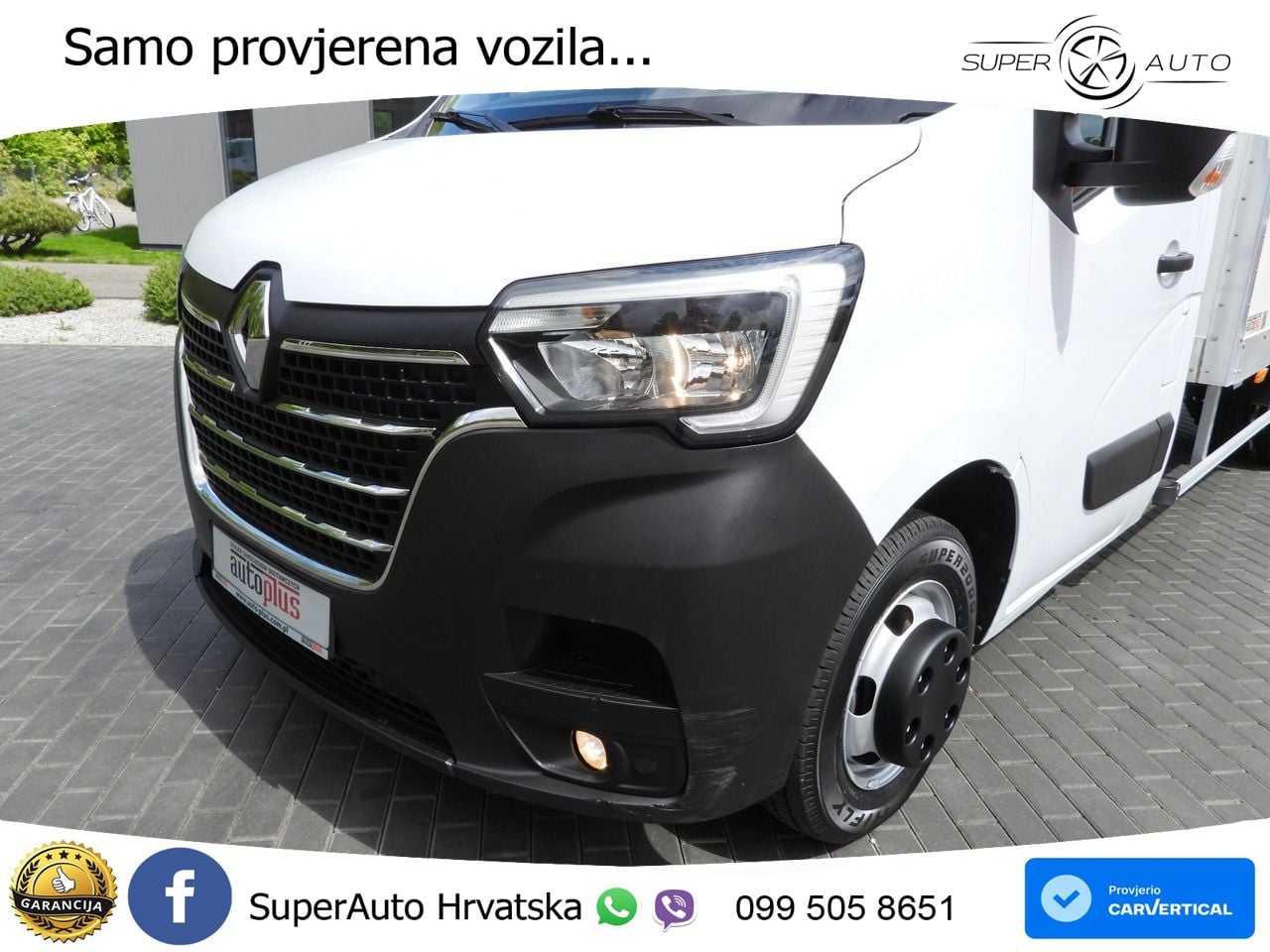 Renault MASTER KOFFER AUFZUG 8 PALETTEN TEMPOMAT LED 165 KS