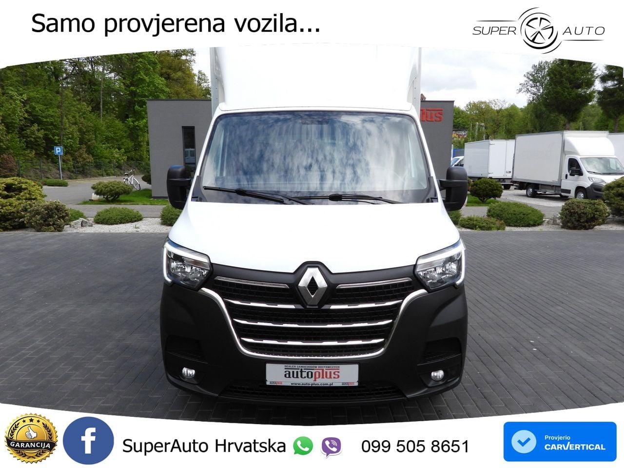 Renault MASTER KOFFER AUFZUG 8 PALETTEN TEMPOMAT LED 165 KS