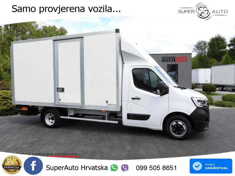 Renault MASTER KOFFER AUFZUG 8 PALETTEN TEMPOMAT LED 165 KS